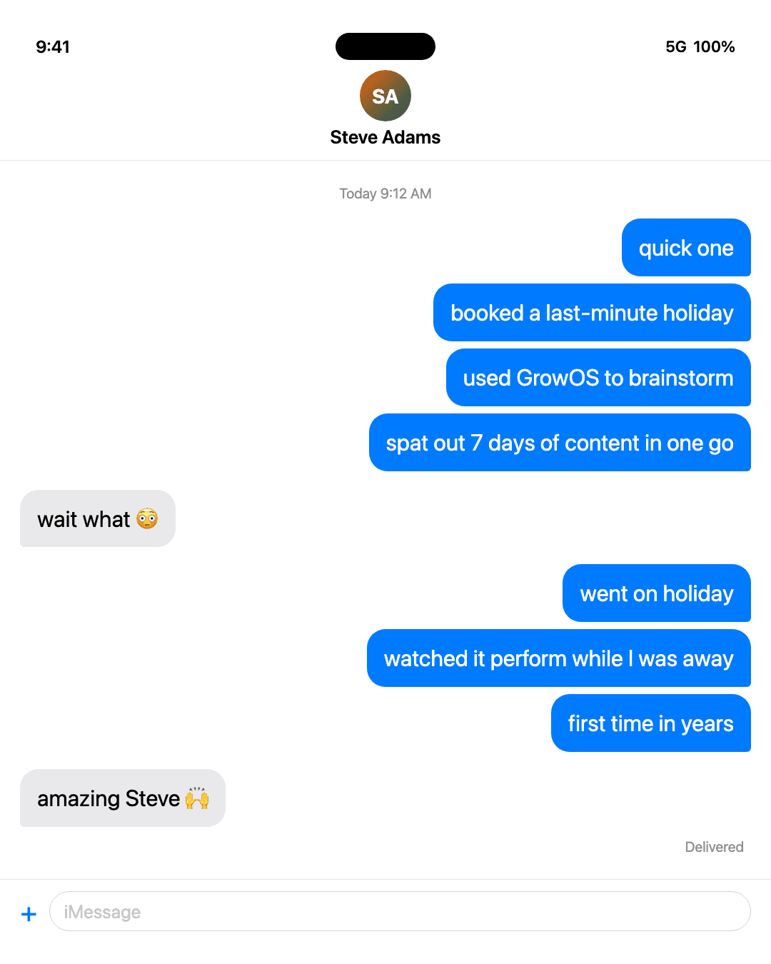 Customer-proof ad